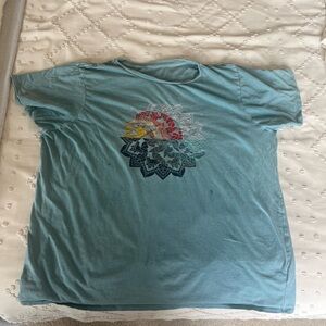 XL O’Neill women’s blue cotton tee